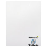 i believe in toilets letterhead