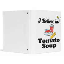 i believe in tomato soup 3 ring binders