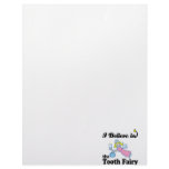 i believe in tooth fairy custom letterhead