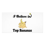 i believe in top bananas photo cards