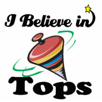 i believe in tops photo cut out