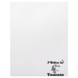i believe in toucans custom letterhead