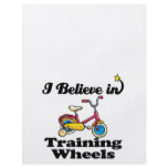 i believe in training wheels custom flyer