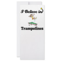 i believe in trampolines rack cards