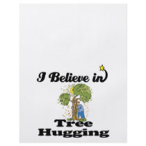 i believe in tree hugging flyer