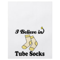 i believe in tube socks full color flyer