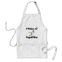 i believe in tug of war aprons
