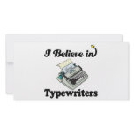 i believe in typewriters photo greeting card