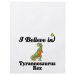 i believe in tyrannosaurus rex custom flyer