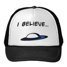 I Believe in UFO's Mesh Hats