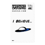 I Believe in UFO's Postage Stamp