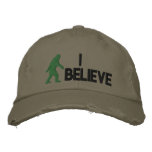 I believe *large bigfoot logo" embroidered baseball caps