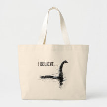 I Believe ... Lochness Monster Tote Bag