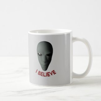 I Believe mug