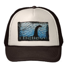 I Believe Nessie Lives Mesh Hat