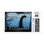 I Believe Nessie Lives Postage Stamp