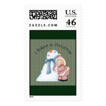 I Believe Postage Stamp