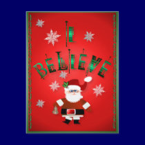I Believe! Postcard postcards