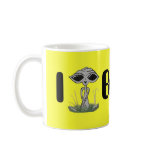 I Believe Sitting Alien Mug