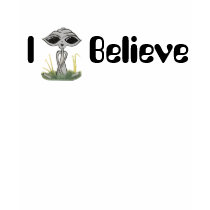 I Believe Sitting Alien t-shirts