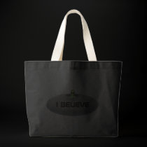 I BELIEVE v2 tote bag by Area52Q I BELIEVE v2 tote bag