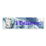 I Believe Yeti Bumper Sticker
