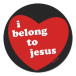 I Belong to Jesus Stickers