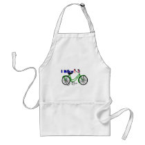 I bike (bicycle) drawing 1950 bike aprons by gailg1957 I bike (bicycle) drawing 1950 bike aprons