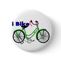 I bike (bicycle) drawing 1950 bike buttons by gailg1957 I bike (bicycle) drawing 1950 bike buttons