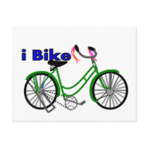 I bike (bicycle) drawing 1950 bike postcards by gailg1957 I bike (bicycle) drawing 1950 bike postcards