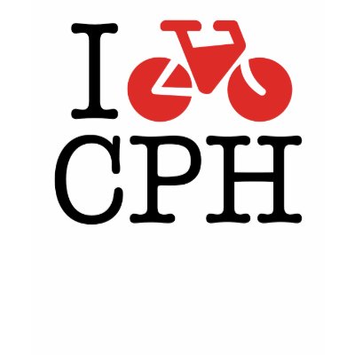 I Bike CPH Womens Shirt