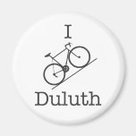 I Bike Duluth Refrigerator Magnets