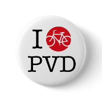 "I Bike Providence" Button