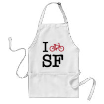 I bike SF (custom SF biking) aprons by strk3 I bike SF (custom SF biking) aprons