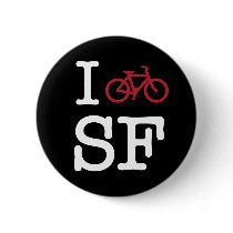 I bike SF (custom SF biking) Buttons
