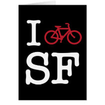 I bike SF (custom SF biking) cards