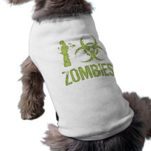 I Biohazard Zombies Dog T-shirt