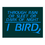 I Bird Postcard