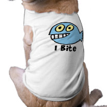 i bite blue pet clothing