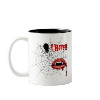 I Bite Coffee Mug !! mug