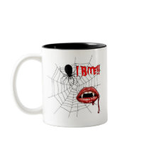 I Bite Coffee Mug !!