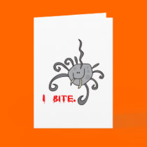 i bite cute spider cards