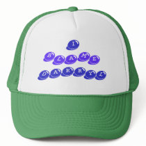 I, BLAME, DARRYL hats