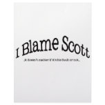 I Blame Scott Letterhead