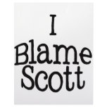 I Blame Scott Letterhead Design