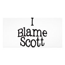 I Blame Scott photo cards