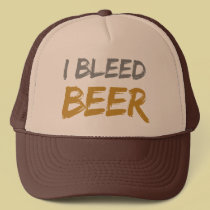 I Bleed Beer hats