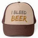 I Bleed Beer hats