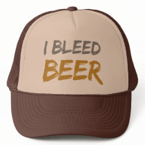 I Bleed Beer hats
