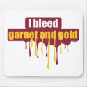 I bleed garnet and gold... mousepads by JMGNole I bleed garnet and gold... mousepads